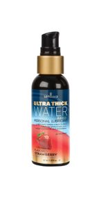 Густа змазка на водній основі Sensuva UltraThick Water-Based Strawberry (57 мл) без парабенів