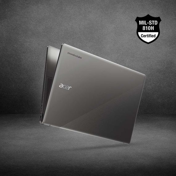 Ноутбук Acer Chromebook Plus CB515-2H 15' FHD IPS, Intel i5-1235U, 16GB, F512GB, UMA, ChromeOS, сірий (NX.KNUEU.004) | Зображення 2