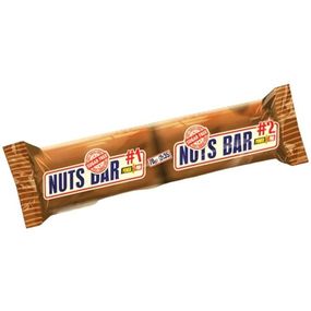 Низькокалорійний продукт Power Pro Nuts Bar 100% Sugar Free 20 х 70 g Карамель и Орех