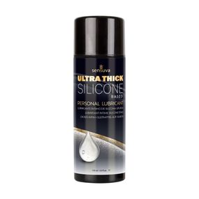 Густа силіконова змазка Sensuva UltraThick Silicone (100 мл) без гліцерину, парабенів і ментолу