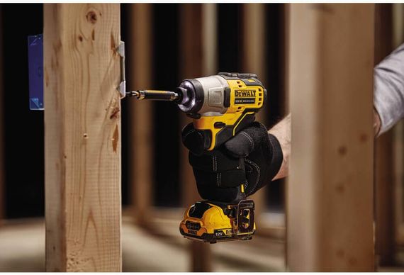 Шуруповерт аккумуляторный ударный бесщеточный 163Нм DeWALT DCF801D2 | Зображення 6