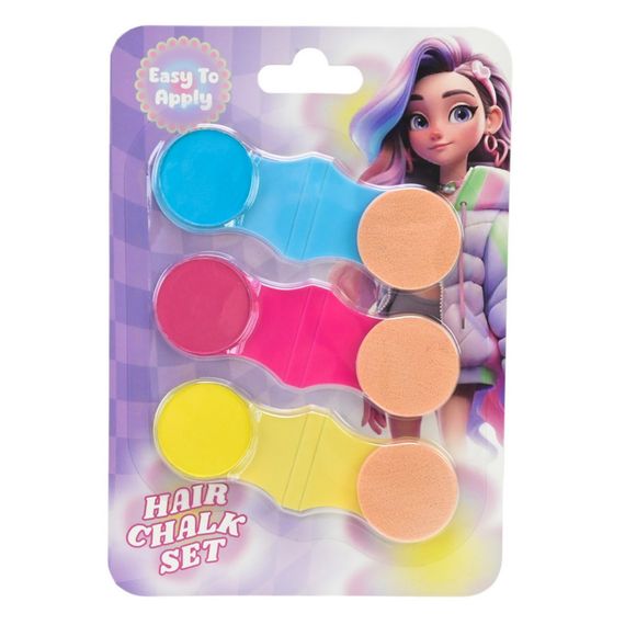Детская косметика "Мел для волос" UKR2411, 3 цвета | Зображення 2