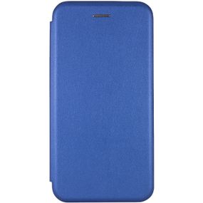 Кожаный чехол-книжка Classy для Xiaomi Redmi Note 14 4G (Europe version) Синий