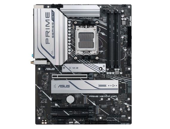 Материнcька плата ASUS  PRIME X670-P WIFI sAM5 X670 4xDDR5 M.2 DP HDMI WiFi BT ATX (90MB1BV0-M0EAY0)
