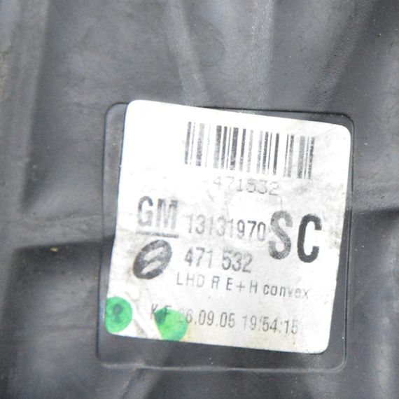 Дзеркало праве 5 пінів Opel Zafira B 2005-2012 вузьке Дзеркало праве Опель Зафіра Б 13131970 13131970SC | Зображення 4