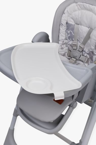 Стілець-гойдалка для годування дитини 2 в 1 VELANO Nomi, light grey (6 місяців-3 роки) | Зображення 7