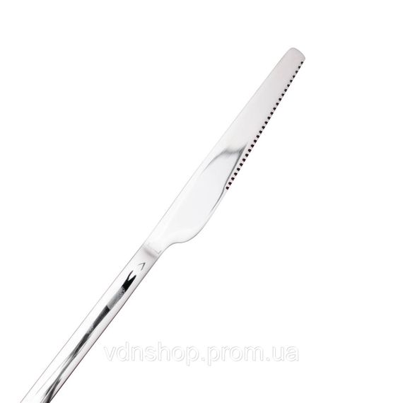 Набір столових ножів 6 штук з нержавіючої сталі 23 (см) Срібло HP-8-26 | Зображення 3