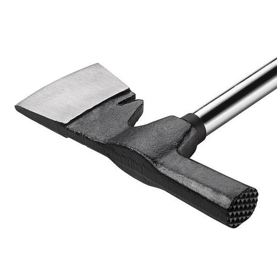 Сокира монтажника 600 г.металева ручка INTERTOOL HT-0260 | Зображення 2