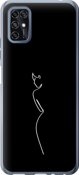 Чехол на ZTE Blade V2020 Smart Силуэт1 "4590u-2458-17620"