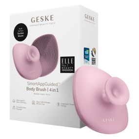 Щетка для тела GESKE Body Brush 4в1 starlight, Розовый