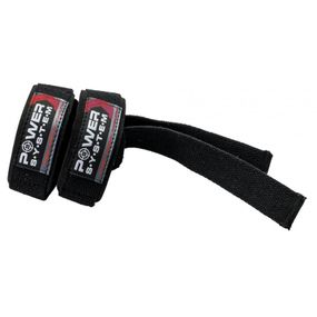 Лямки для тяги Power System PS-3400 Power Straps Black/Red