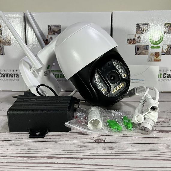 Поворотная Уличная Solar+Sim Камера Безопасноси SMAR 4G SOLAR CAM 1536P | Зображення 4