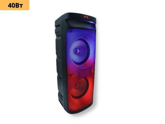 Портативная колонка чемодан XPRO GY-1022 40Вт, USB, SD, FM радио, Bluetooth, 1 микрофон, ДУ (41199-GY-1022) | Зображення 1