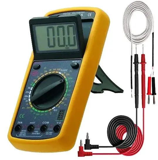 Цифровий тестер, мультиметр DT 9208A | Зображення 4