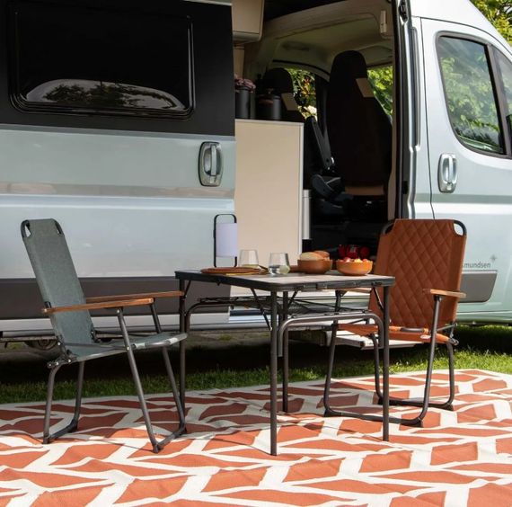 Стол Bo-Camp Northgate 90x60 см Black/Grey (1404184) (DAS303262) | Зображення 6