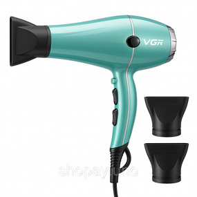 Профессиональный фен оригинал VGR V-452 2400 Вт, Фен без вреда для волос для дома и путешествий KD-94