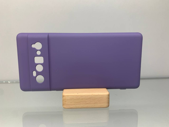 Google Pixel 6 Pro Протиударный чохол Софт Тач чохол фіолетовий