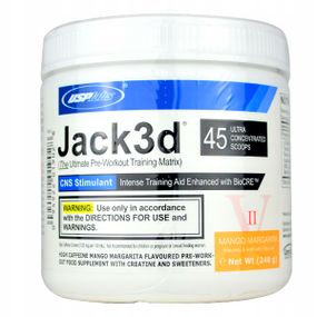 Предтренировочный комплекс USP Labs Jack3d V2 248 g (Mango)