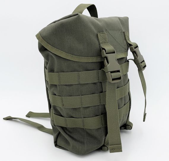 Підсумок універсальний тактичний Олива 5л з molle (сухарка, адміністраторський, багатоцільовий) | Зображення 1