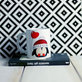 Чашка з принтом Merry Christmas 330 мл (KR_17NG075)