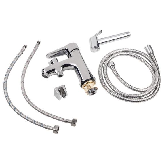 Змішувач для раковини з лійкою Lidz (CRM) 14 34 001FB | Зображення 2