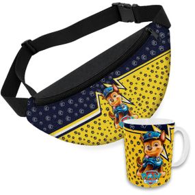 Детский набор Paw Patrol сумка-бананка + керамическая кружка с принтом (5571)