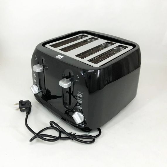 Тостер для кухни бытовой Magio, Качественный электрический тостер на 4 ломтика, Хорошая тостерница IR-44 | Зображення 5