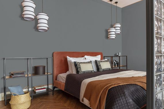 Фарба Інтер'єрна Латексна Skyline RAL 7012 Графітовий Шторм 5л | Зображення 3