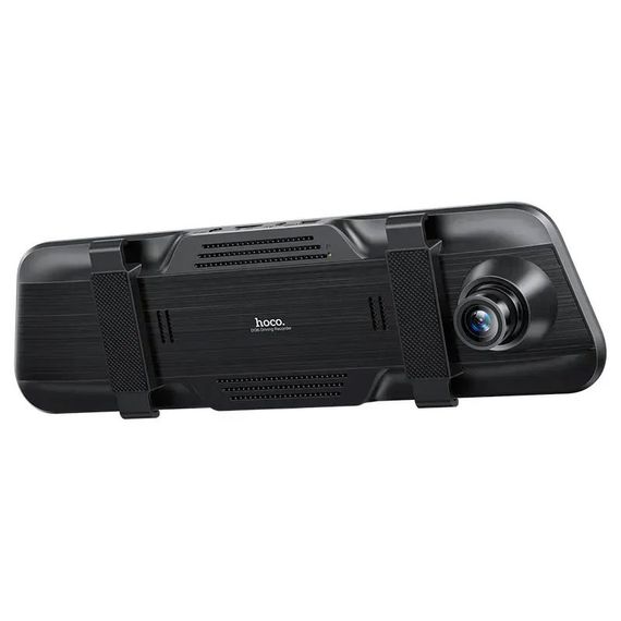 Відеореєстратор Hoco DI36 Dual Camera with Digital display Black | Зображення 2