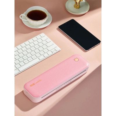 Принтер чеков UKRMARK A40PK А4, Bluetooth, USB, розовый (900798) | Зображення 1