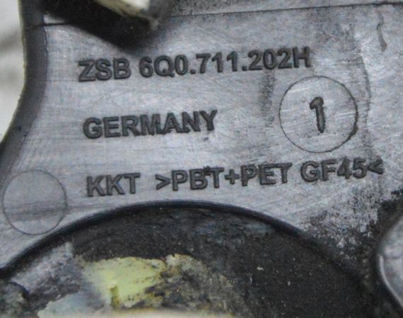 Важіль куліси КПП Volkswagen Polo Fox 2001-2022 Важіль коробки перемикання передач Фольксваген 6Q0711202H | Зображення 2