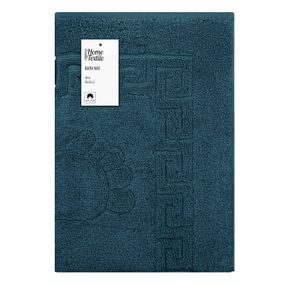 Килимок ARDESTO  для ніг махровий Home 50х70см, 100% бавовна, смарагдовий (ART2557EM)