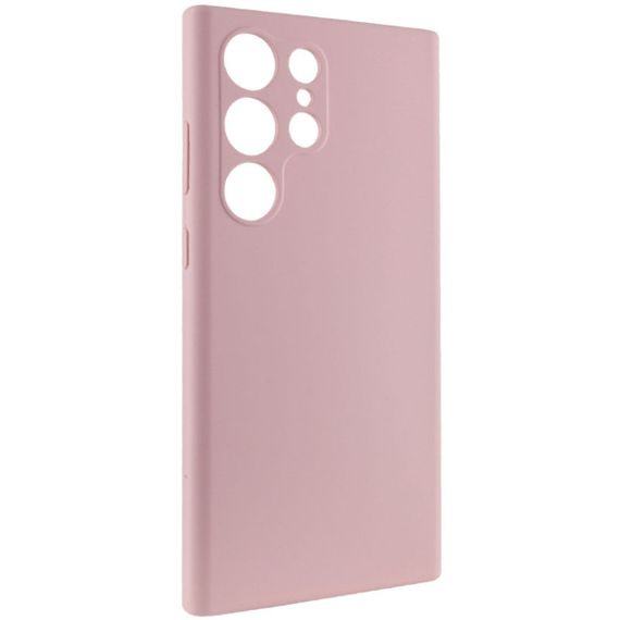 Чехол Silicone Cover Lakshmi Full Camera (AAA) для Samsung Galaxy S23 Ultra Розовый / Pink Sand | Зображення 1