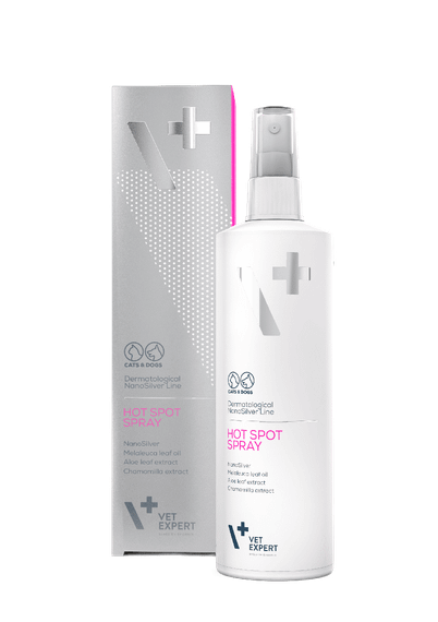 Vet Expert NanoSilver Hot Spot spray НаноСрібло спрей для гарячих точок і місць ураження шкіри