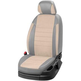 Чохли на сидіння з екошкіри та антари Dacia Logan 1 поколение 2008-2013 EMC-Elegant