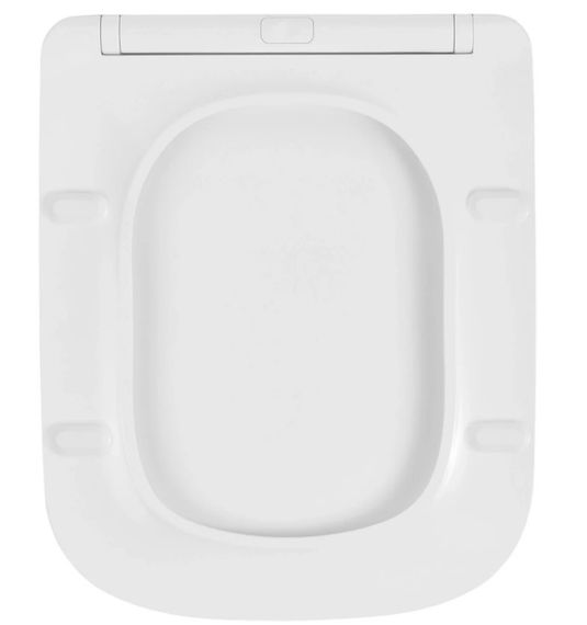 Унітаз підвісний безобідковий Kroner Eifel WHI483429 TORNADO з сидінням (KE483429WHIT) (CV032966) | Зображення 3