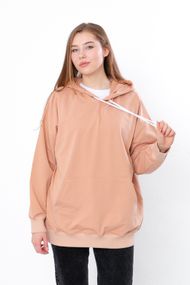 Худі жіночий (оверсайз) Носи своє XL/181 Бежевий (p-13946-156190)