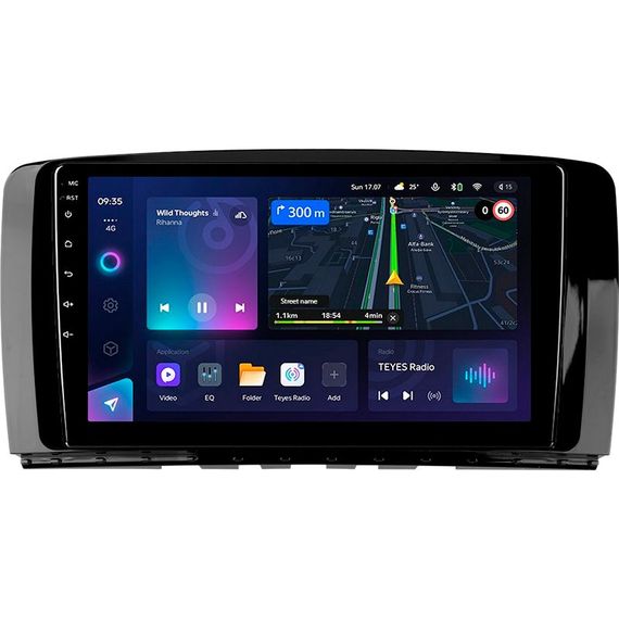 Штатна магнітола Teyes CC3L 4+32 Gb Mercedes Benz R-Class W251 R280 R300 R320 2005-2017 (F1) 9"