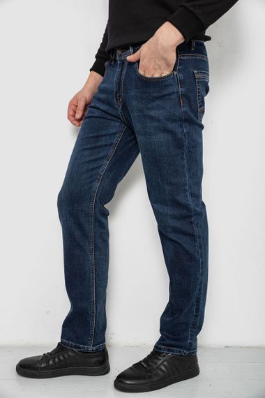 Джинсы мужские прямого кроя, цвет синий, 244R9910 | Зображення 2