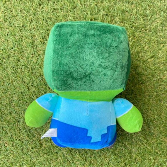 Дитяча іграшка з гри Minecraft Зомбі, що сидить, 22 см, зелений Зомбі Дитинча Майнкрафт | Зображення 9