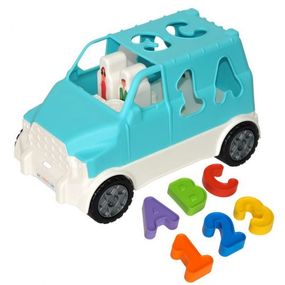 Авто "Smart Wheels"  сортер 6 ел. (бірюзовий)
