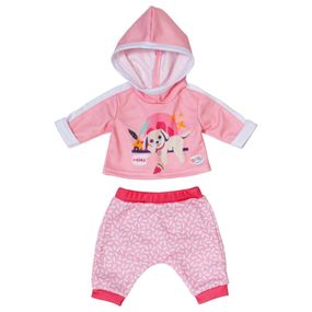 Аксессуар к кукле Zapf Набор одежды для куклы Baby Вorn - Розовый спортивный костюм (837313)