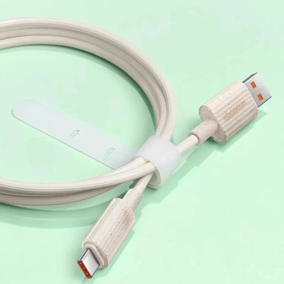 Дата кабель Baseus Habitat Series Fast Charging USB to Type-C 100W (1m) (P10360203421) | Зображення 2