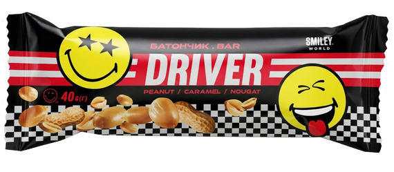 Батончик SmileyWorld Driver 40г (214527) | Зображення 1