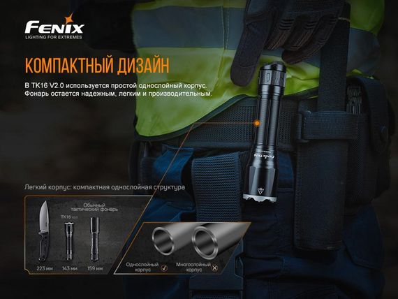 Ліхтар ручний Fenix TK16 V2.0 | Зображення 7