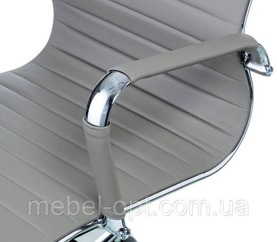 Офісне крісло Solano 5 artleather grey Tilt, репліка дизайнерського крісла Eames Style | Зображення 5