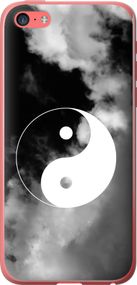 Чехол на iPhone 5c Инь и Янь "4389u-23-17620"