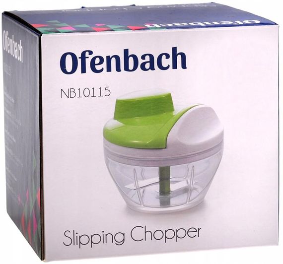 Подрібнювач ручний Ofenbach для продуктів Ø12х11см механічний | Зображення 6