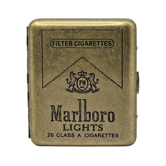 Металевий Футляр Marlboro 20 Цигарок | Зображення 4