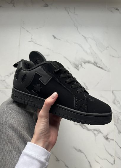 Кроссовки DC Court Graffik All Black , Вьетнам 6013 | Зображення 3
